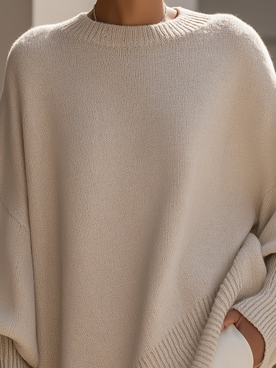 Poncho Oversize Élégance Sans Effort pour Femme